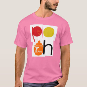 CAMISETA T-SHIRT 👕 NOME DA POO DISIGN COM O POTE DE MEL 🍯