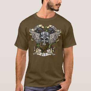Camiseta T-shirt nórdico da cerveja inglesa da pilhagem