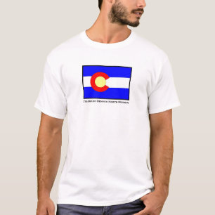 Camiseta T-shirt norte da missão de Colorado Denver LDS
