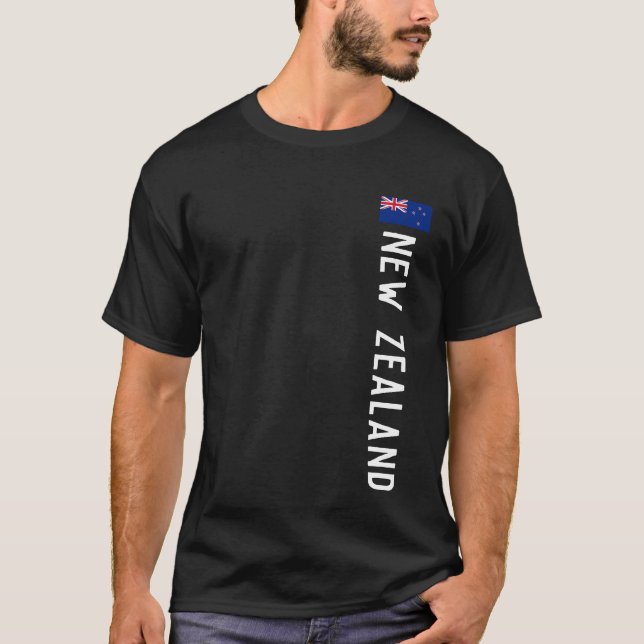 Camiseta T-Shirt Nova Zelândia (Frente)