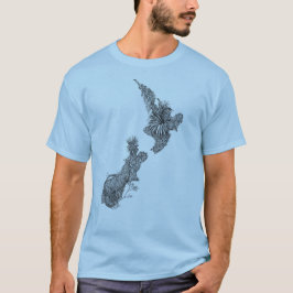 Camiseta T-Shirt Nova Zelândia