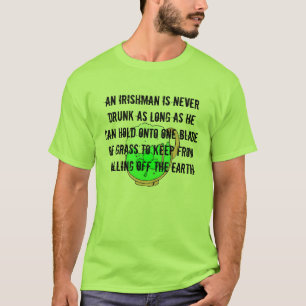 Camiseta T-Shirt Novelty Dia de São Patrício