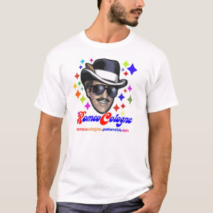 Camiseta T-shirt novo da cor da água de Colônia de Romeo