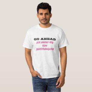 Camiseta T-shirt novo da neta