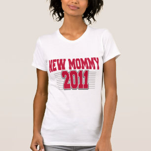 Camiseta T-shirt novo engraçado da mamã 2011