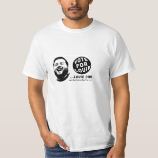 Camiseta T-shirt NOVO histérico de Louie, a moradia dos