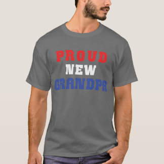 Camiseta T-shirt novo orgulhoso do vovô