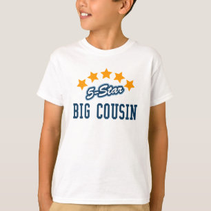 Camiseta t-shirt novos do anúncio do bebê do primo grande