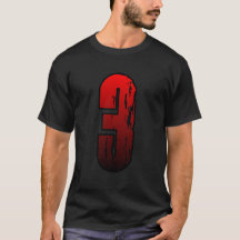 T-Shirt Número 3 Personalizado para Homens