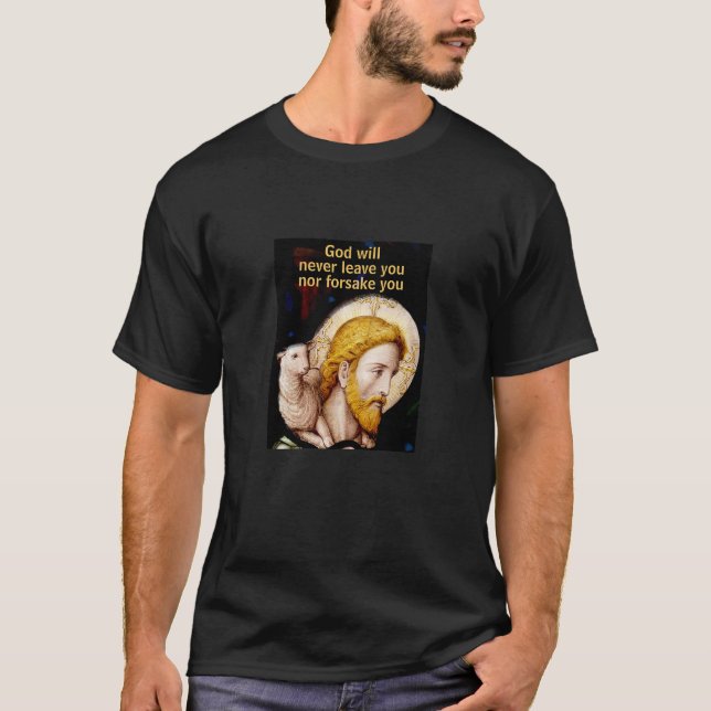 Camiseta T-Shirt Nunca (escuro) (Frente)