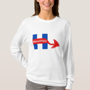 Camiseta T-Shirt Nunca Hillary