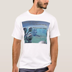 Camiseta T-shirt - o autismo é nosso mundo