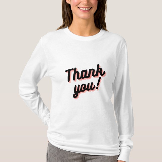 Camiseta T-Shirt Obrigados (Frente)