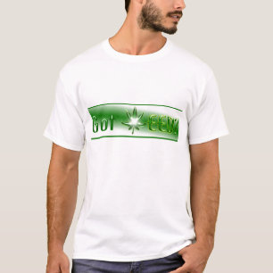 Camiseta T-shirt obtido da erva daninha