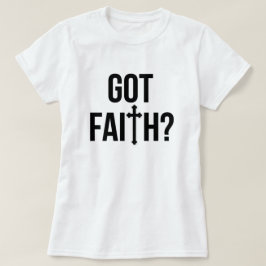 Camiseta T-shirt obtido da fé