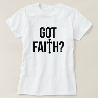 Camiseta T-shirt obtido da fé