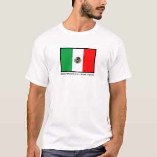 Camiseta T-shirt ocidental da missão de México Cidade do