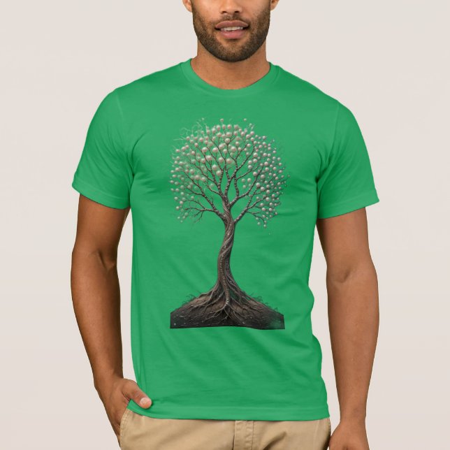 Camiseta T-Shirt of green  (Frente)