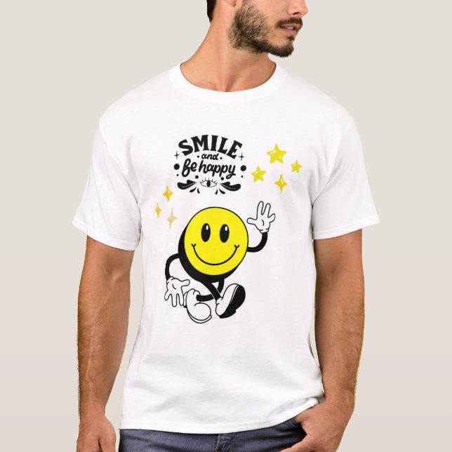 Camiseta T-shirt of joy and optimism  (Frente)