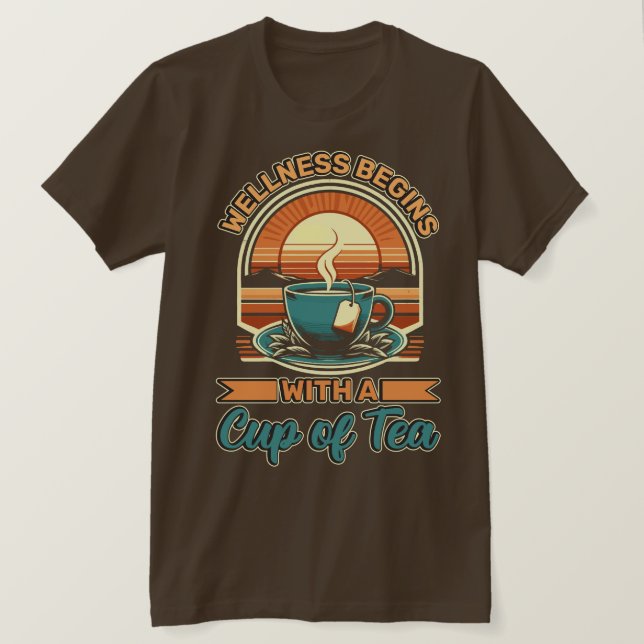 Camiseta T-shirt of Tea  (Frente do Design)