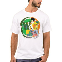 T-shirt oficial da equipe WKC Ireland