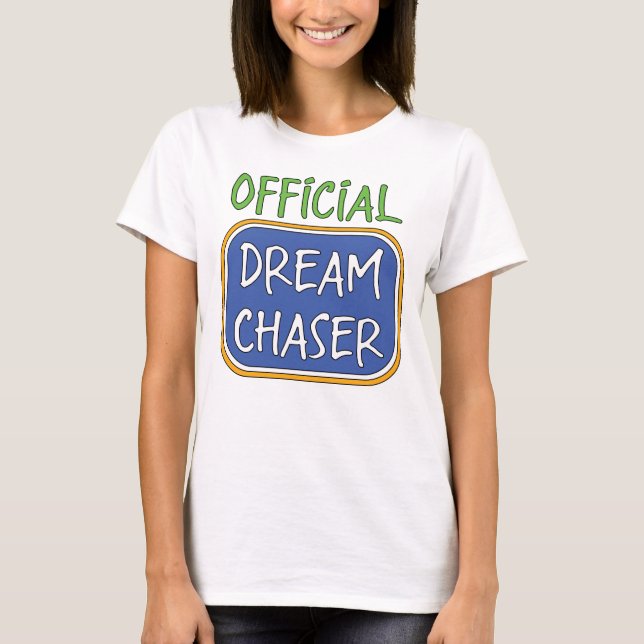 Camiseta T-Shirt Oficial de Dream Chaser (Frente)