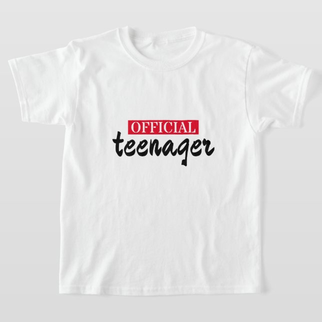 Camiseta T-shirt oficial do adolescente | DP7 (Postura )