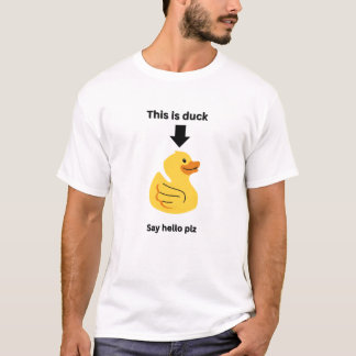Camiseta t-shirt oficial do pato