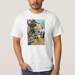 Camiseta T-shirt oficial do poster da arte do filme do LC &