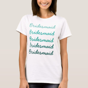 Camiseta T-Shirt Ombre Bridesmaid