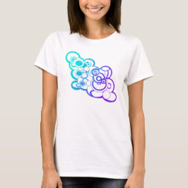 Camiseta T-Shirt Ombre Cloud Design
