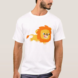 Camiseta T-shirt oportunista das crianças do leão dos