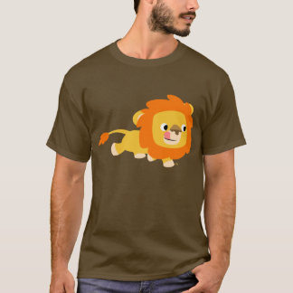 Camiseta T-shirt oportunista do leão dos desenhos animados