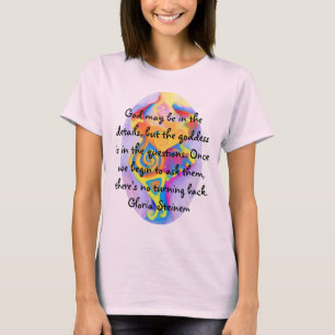 Camiseta T-shirt orgânico da DEUSA da DANÇA