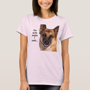 Camiseta T-shirt orgânico do german shepherd