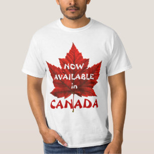 Camiseta T-shirt orgânico engraçado de Canadá do t-shirt