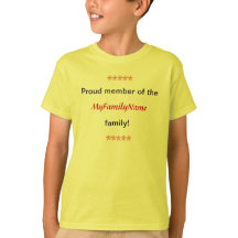 T-shirt - Orgulhosa Membro da Família