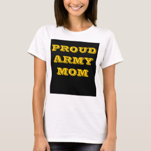 Camiseta T-Shirt orgulhoso Army Mãe