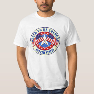 Camiseta T-Shirt/Orgulhoso de ser americano