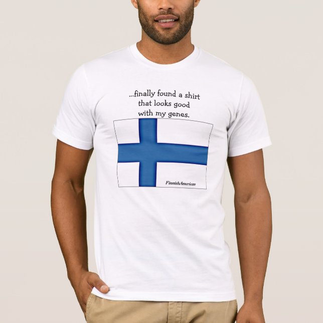 Camiseta T-shirt orgulhoso do Finn (Frente)