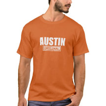 T-shirt original da CIDADE de AUSTIN