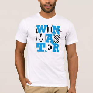Camiseta t-shirt original da tipografia do winmaster