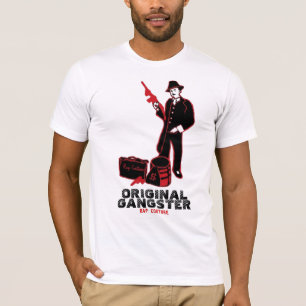 Camiseta T-shirt original do gângster do gangster do