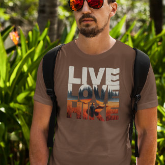 Camiseta T-Shirt ou caminhoneiros do Live Love