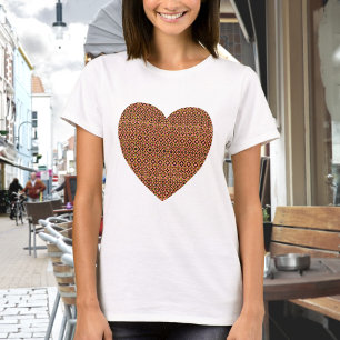 Camiseta T-Shirt Padrão do Azulejo abstrato