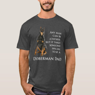 Camiseta T-Shirt Pai Doberman