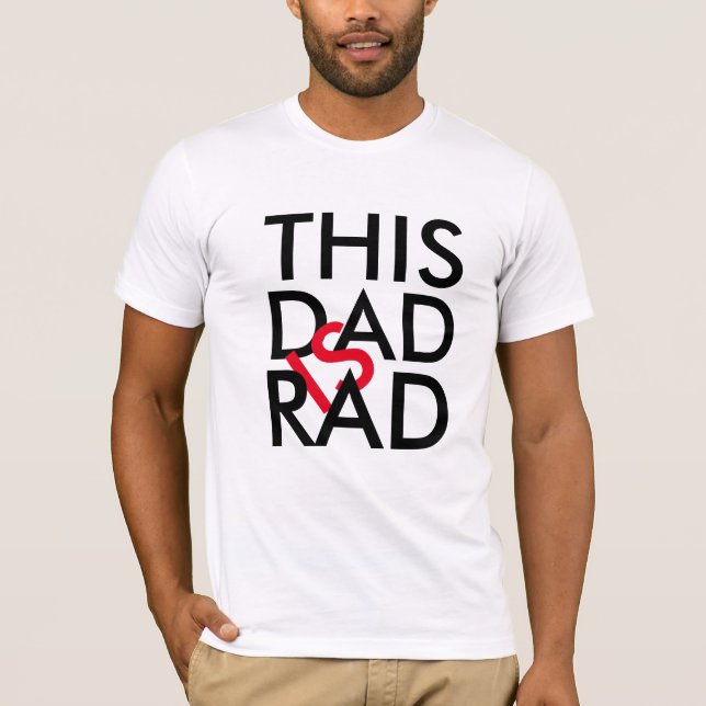 Camiseta T-Shirt Pai Rad - Redefinição de Teto Único Legal (Frente)