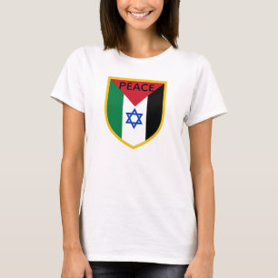 Camiseta T-Shirt Palestina & Israel PAZ