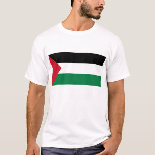 Camiseta T-shirt palestino da bandeira