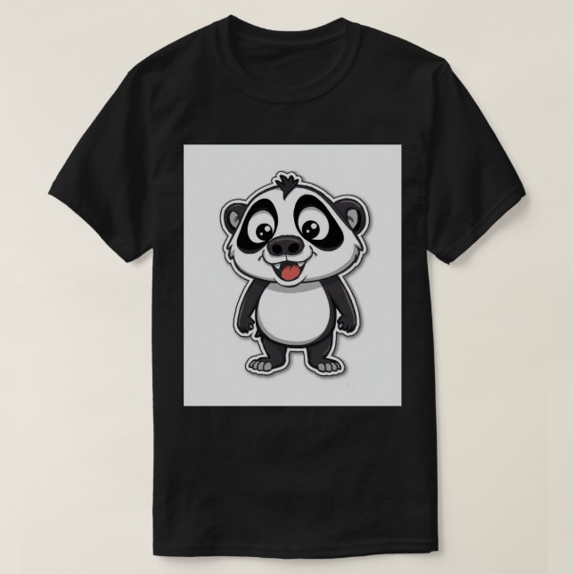 Camiseta t-shirt panda (Frente do Design)